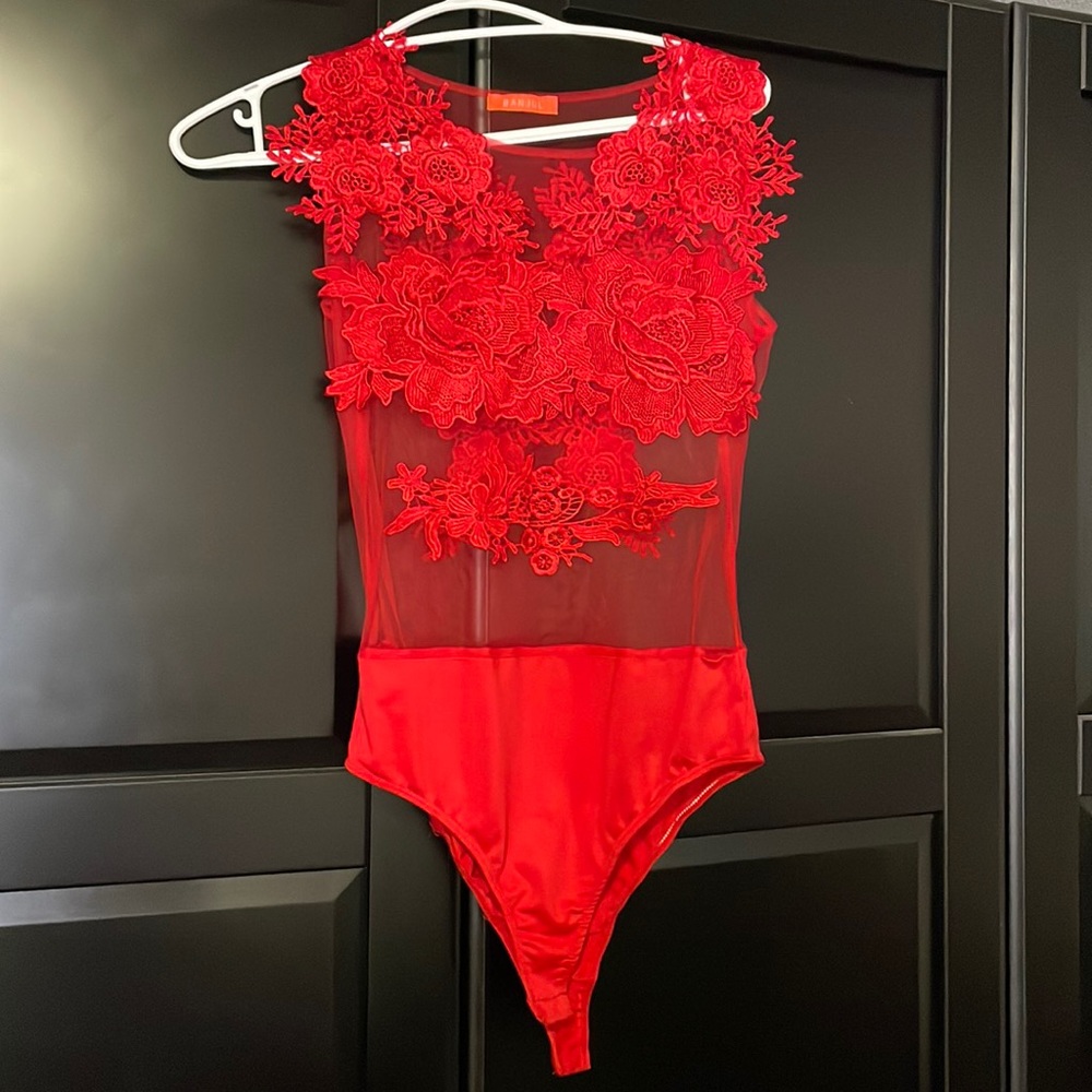 Floral bodysuit